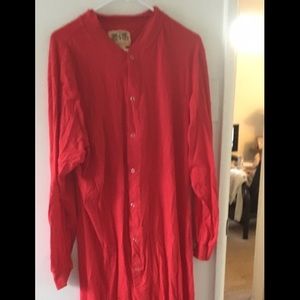 red footie pajamas